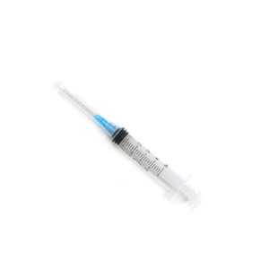 Jergina de 5 cc con aguja de 23G x 1 1:4
