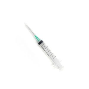 Jeringa de 10 cc con aguja de 21G x 1 1:2
